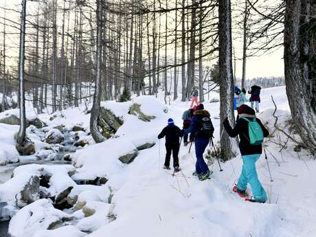 Randonnée raquettes fondue