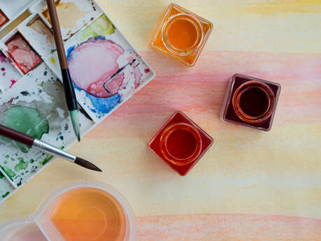 Atelier d'aquarelle d'automne
