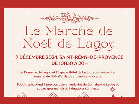 Le marché de Noël de Lagoy à Saint-Rémy-de-Provence