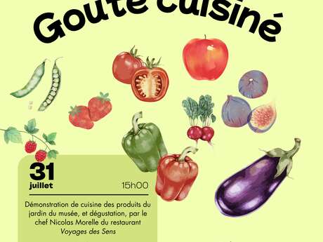 Goûter cuisiné - Voyage des Sens