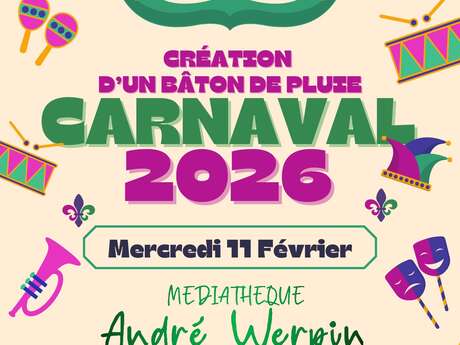 Atelier création d'un bâton de pluie