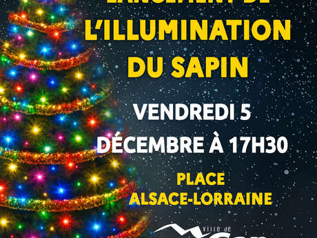 Gap, Capitale de Noël : Lancement de l'illumination du sapin
