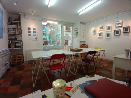 Hélène Munet-Blocier schilder- en kunstatelier