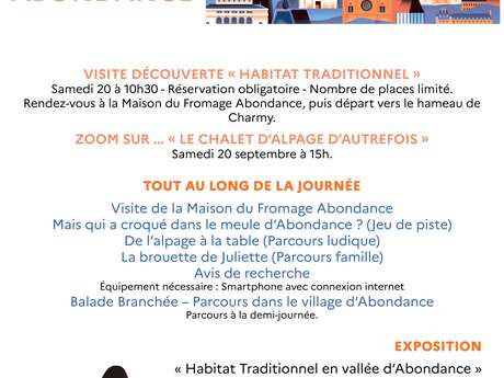 Journées Européennes du Patrimoine - Maison du Fromage Abondance