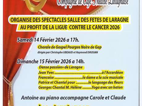 Concert de chorale au profit de la Ligue Contre le Cancer