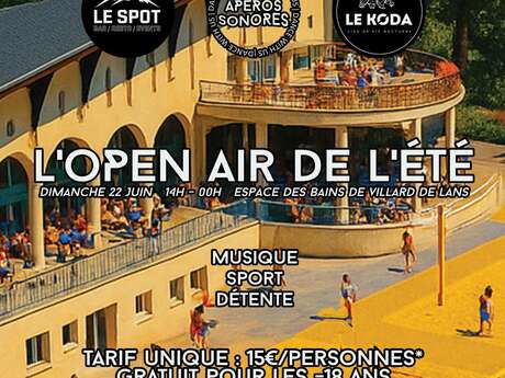 Apéros sonores : L'Open air de l'été