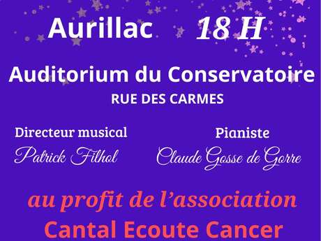 Concert caritatif Chorale du Millénaire