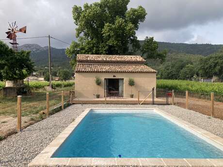 Le Bastidon avec piscine