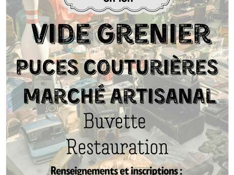 Vide Grenier, puces couturières, marché artisanal