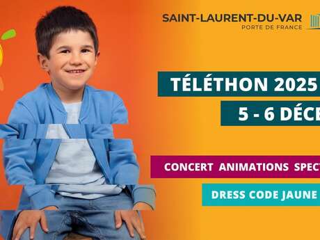 Téléthon Saint-Laurent-du-Var 2025