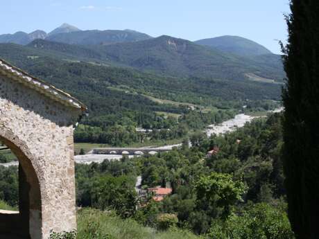 Rive de l'Asse depuis Mézel