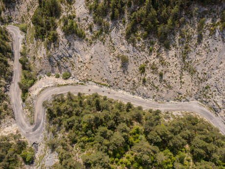 Parcours Gravel B - N°15 Tour alpin de la vallée de la Blanche - Difficile 61km - 4h30