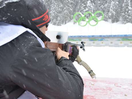 Découverte biathlon au clair de lune
