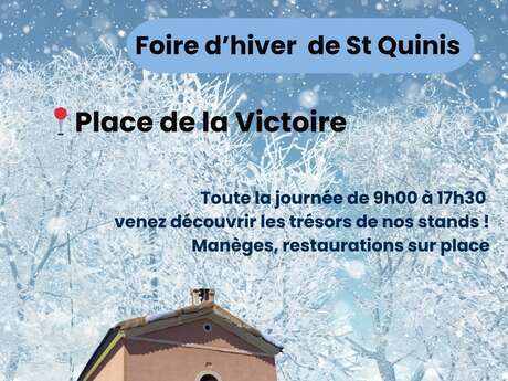 Foire d'hiver de St Quinis
