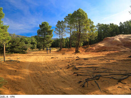 Itinéraire Gravel n°19 - Entre ocres, vignes et garrigues