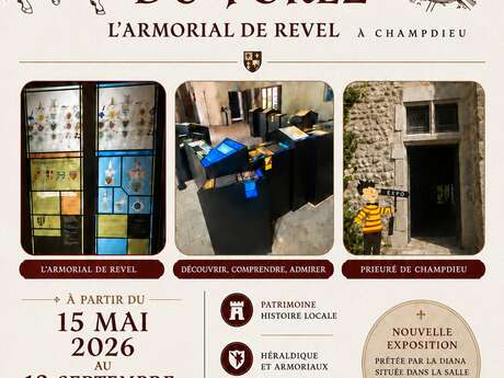 Expo "Places fortes médiévales foréziennes / Armorial de Revel "