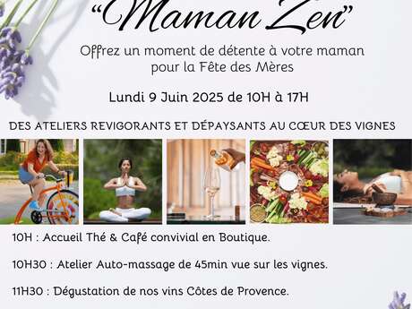 Idée cadeau Fête des Mères : Journée Spéciale "Maman Zen"