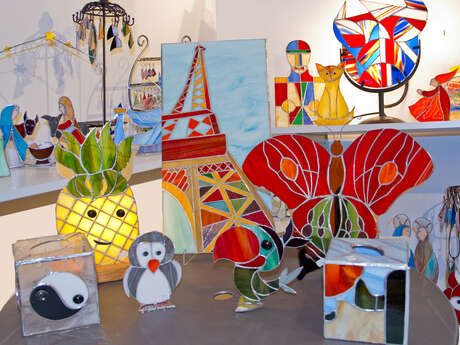 Verre d'Auzelles - stained glass workshop