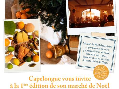 Première édition du Marché de Noël des artisans & producteurs à Capelongue