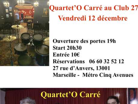 Quartet'O Carré au Club 27