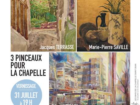 Exposition "3 pinceaux pour la chapelle"