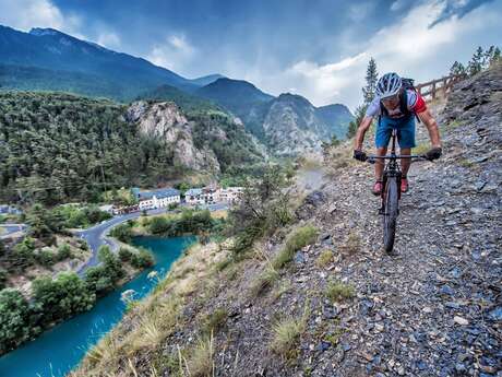 GTHA - Grande Traversée des Hautes-Alpes à VTT - [ section Guillestrois]