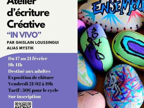 Atelier d'écriture créative "In Vivo" - Adultes