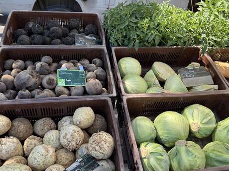 Marché bio de Château-Arnoux