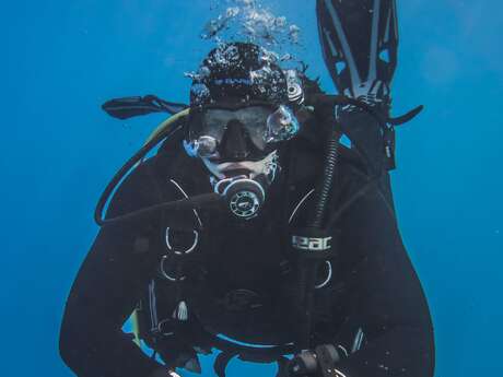 First dive with Sanary Plongée