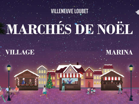 Marché de Noël à Marina Baie des Anges