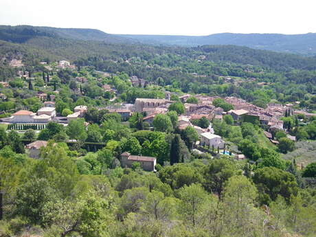 Point de vue depuis la table d'orientation