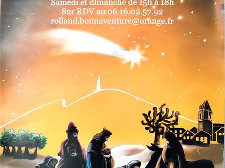 Crèche provençale à Ste Colombe