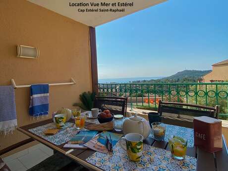 Location vue mer et Estérel