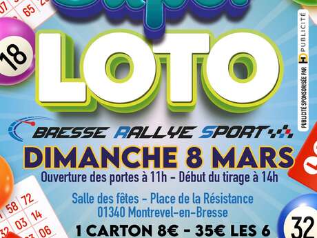Super loto Bresse rallye sport