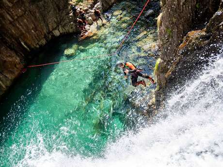 Espeleología Cañón de Ariège