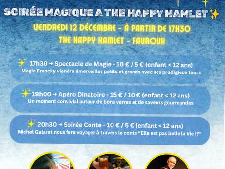 Soirée Magique à The Happy Hamplet