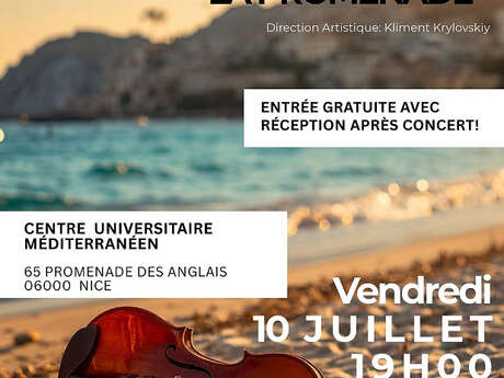 Soirée musique classique sur la Promenade