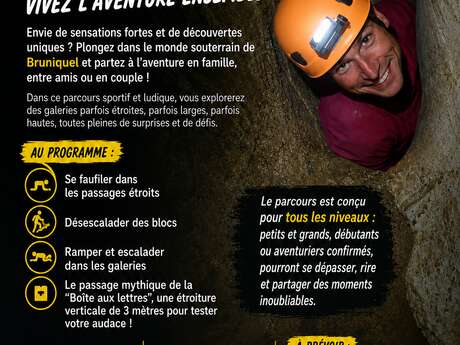 spéléologie défis des étroitures