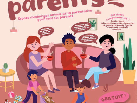 Poussettes et trottinettes, le café des parents autour de la parentalité !