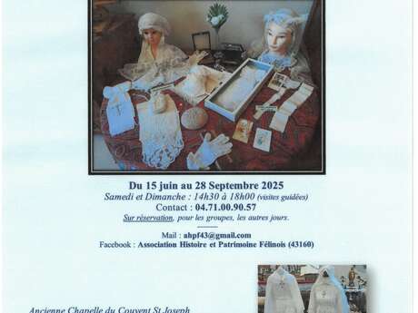 Exposition " Baptêmes, communions et dévotions populaires"
