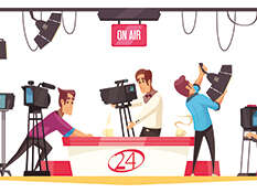 Atelier - Comme sur un plateau TV !