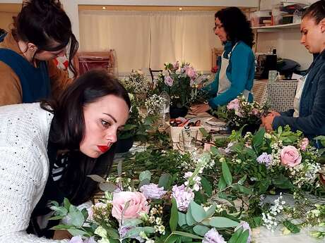 Atelier d'art floral avec un Brin Bohème