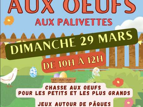 Chasse aux œufs aux Palivettes