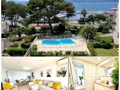 Les jardins du Port face à la mer