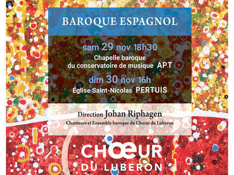 Concert barque Espagnol - Le Choeur du Luberon