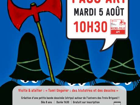 PAUS'ART : " Tomi Ungerer : des histoires et des dessins "