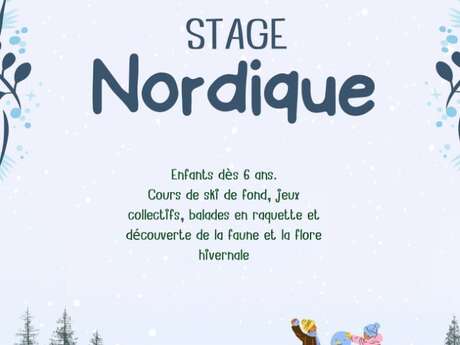 Stage nordique au Centre Montagne