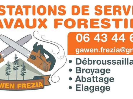 Gawen Frezia - Travaux forestiers