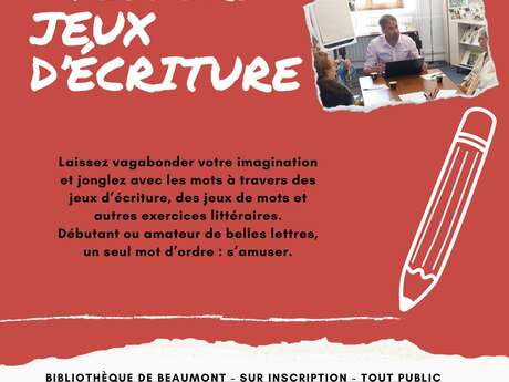 Ateliers jeux d'écriture