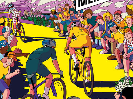 Le Tour de France - Orcières ville d'arrivée